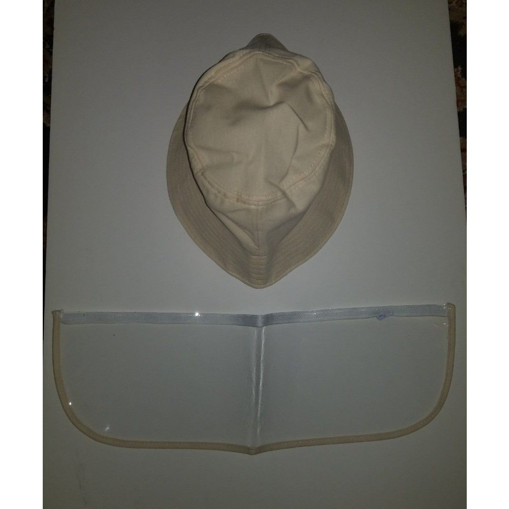 Hat with detachable face shield